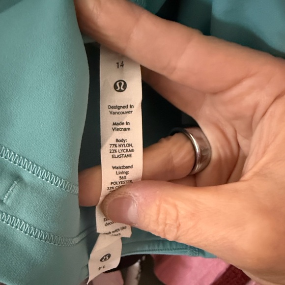 Women's Aqua Leggings - Picture 6 of 6